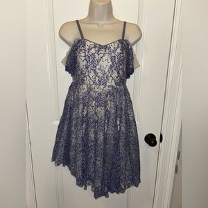 Dance Revolution Kids Costume - Blue Lace